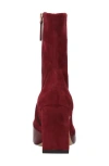 Hugo Boss Boss Safra Pointed Toe Bootie In Red