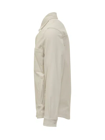 Hugo Boss Boss Sahariana Mini Jacket In Open White