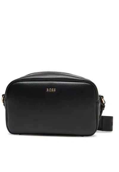 Hugo Boss Boss Sand Body Crossbody Bag In Black