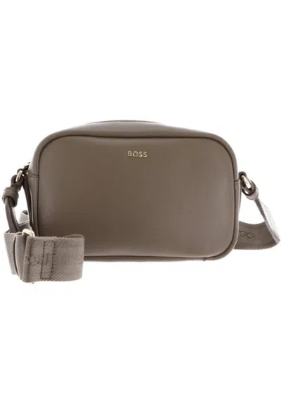 Hugo Boss Boss Sand Body Crossbody Bag In Brown