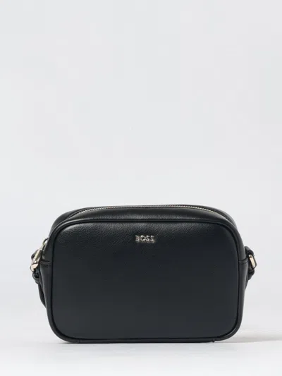 Hugo Boss Boss Sandy Faux Leather Bag In Black
