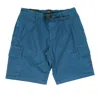 Hugo Boss Boss Sariel Cargo Shorts Open Blue