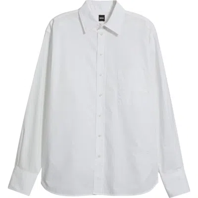 Hugo Boss Boss Saturday Button-up Shirt In White