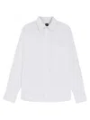Hugo Boss Boss Saturday Oversized Cotton Shirt In White