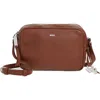 Hugo Boss Boss Scarlet Leather Crossbody Bag