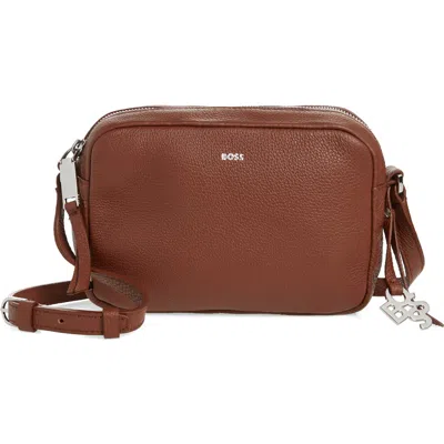 Hugo Boss Boss Scarlet Leather Crossbody Bag
