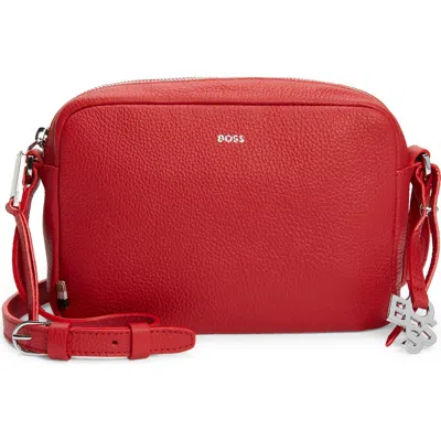 Hugo Boss Boss Scarlet Leather Crossbody Bag