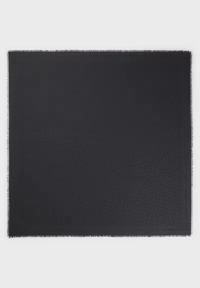 Hugo Boss Boss Sciarpa Ledonia_120*120 In Black
