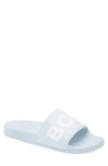 Hugo Boss Boss Sean Slide Sandal In Blue