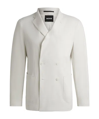 Hugo Boss Boss Selected By Shohei Ohtani Slim-fit Blazer In Beige