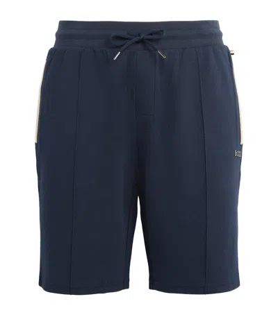 Hugo Boss Boss Sense Sweatshorts In Navy
