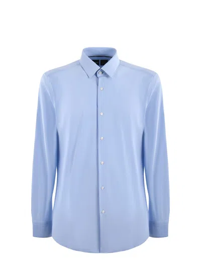 Hugo Boss Boss Shirt In Stretch Jersey