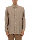 Hugo Boss Boss Shirt Ljoshspreadwc252 In Brown