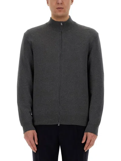 HUGO BOSS BOSS SHIRT WITH ZIP