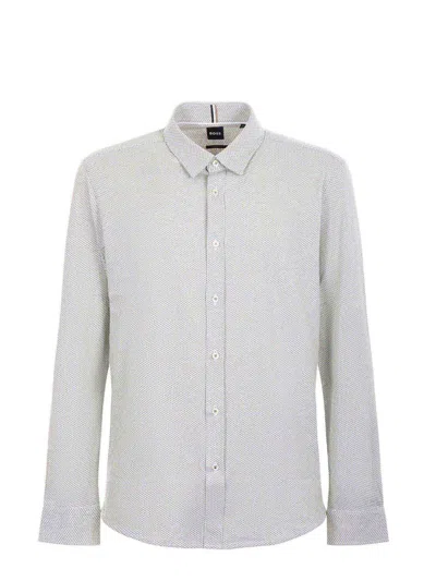 Hugo Boss Boss  Shirts In Green