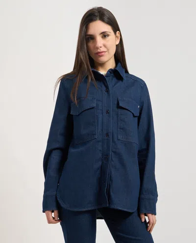 Hugo Boss Boss Shirts In Blu Blu E Verdi