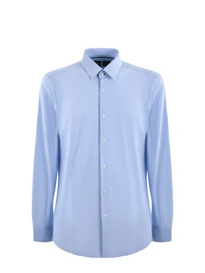 Hugo Boss Boss  Shirts In Blue