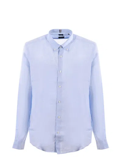 Hugo Boss Boss Shirts In Blue