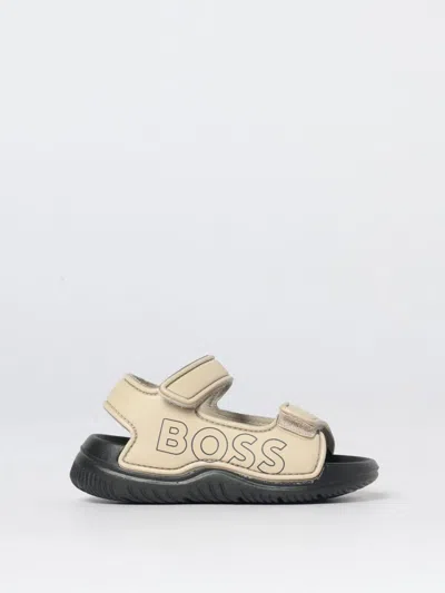 Hugo Boss Babies' Boss Shoes Kids In Neutral
