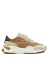 Hugo Boss Boss Shoes Skylar_runn_flsdbb In Beige