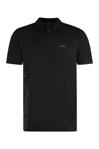 HUGO BOSS BOSS SHORT SLEEVE COTTON PIQUE POLO SHIRT