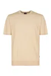 Hugo Boss Boss Short Sleeve Sweater In Neutral