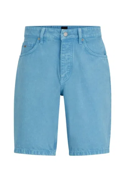 Hugo Boss Boss Shorts Anderson Shorts Bc Pistol In Blu