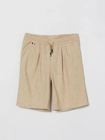 Hugo Boss Boss Shorts Kids In Brown