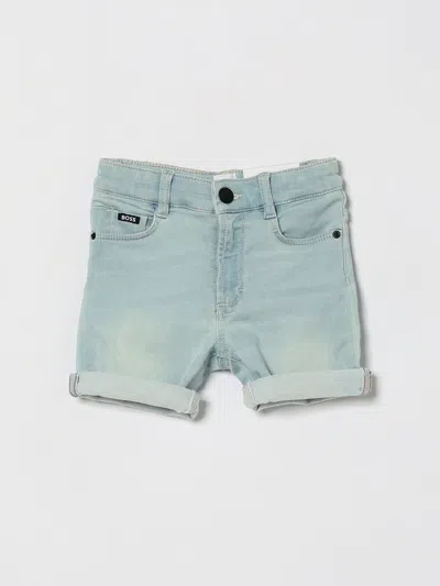Hugo Boss Boss Jeans Kids Color Grey In Blue