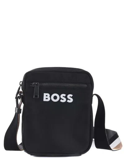 Hugo Boss Boss Shoulder Bag In Black