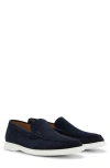 Hugo Boss Loafers Boss Men Color Blue In Dark Blue