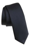 Hugo Boss Boss Silk Blend Tie In Blue