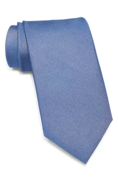 Hugo Boss Boss Silk Tie In Blue
