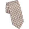 Hugo Boss Boss Silk Tie In Brown