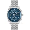 Hugo Boss Boss Skytraveller Chronograph Bracelet Watch, 44mm In Metallic
