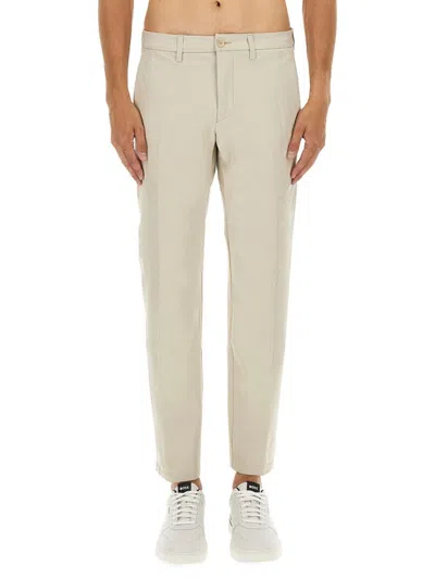 Hugo Boss Boss Slim Fit Pants In Neutral