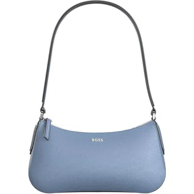 Hugo Boss Boss Small Alyce Leather Hobo Bag