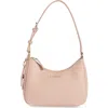 Hugo Boss Boss Small Cindy Leather Shoulder Bag In Brown