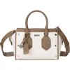 Hugo Boss Boss Small Ivy Top Handle Bag In White
