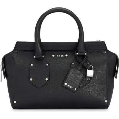 Hugo Boss Boss Small Ivy Tote In Black