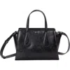 Hugo Boss Boss Small Liriel Faux Leather Tote In Black
