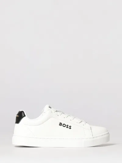 Hugo Boss Boss Sneakers Kids In White