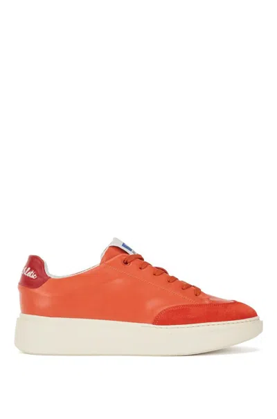 Hugo Boss Boss Sneakers In Orange