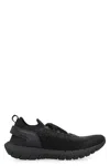 Hugo Boss Mesh Upper Sock Sneakers Pull Tab Sole In Black