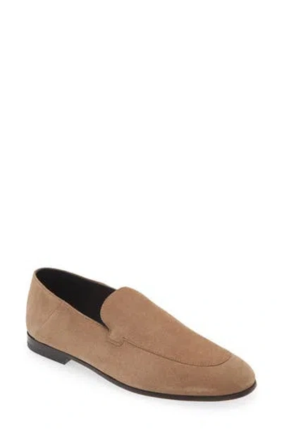 Hugo Boss Boss Soho Slip-on Loafer In Beige