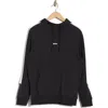 Hugo Boss Dapo Logo-print Drawstring Hoodie In Dark Blue