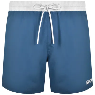 Hugo Boss Boss Starfish Swim Shorts Blue