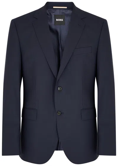 HUGO BOSS BOSS STRETCH-WOOL BLAZER