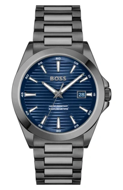 HUGO BOSS BOSS STRIKE BRACELET WATCH, 41MM