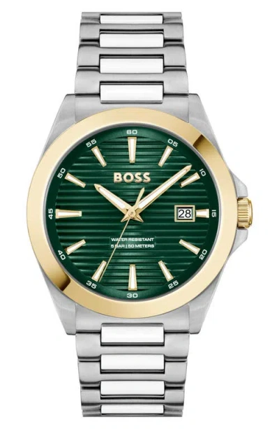 HUGO BOSS BOSS STRIKE BRACELET WATCH, 41MM